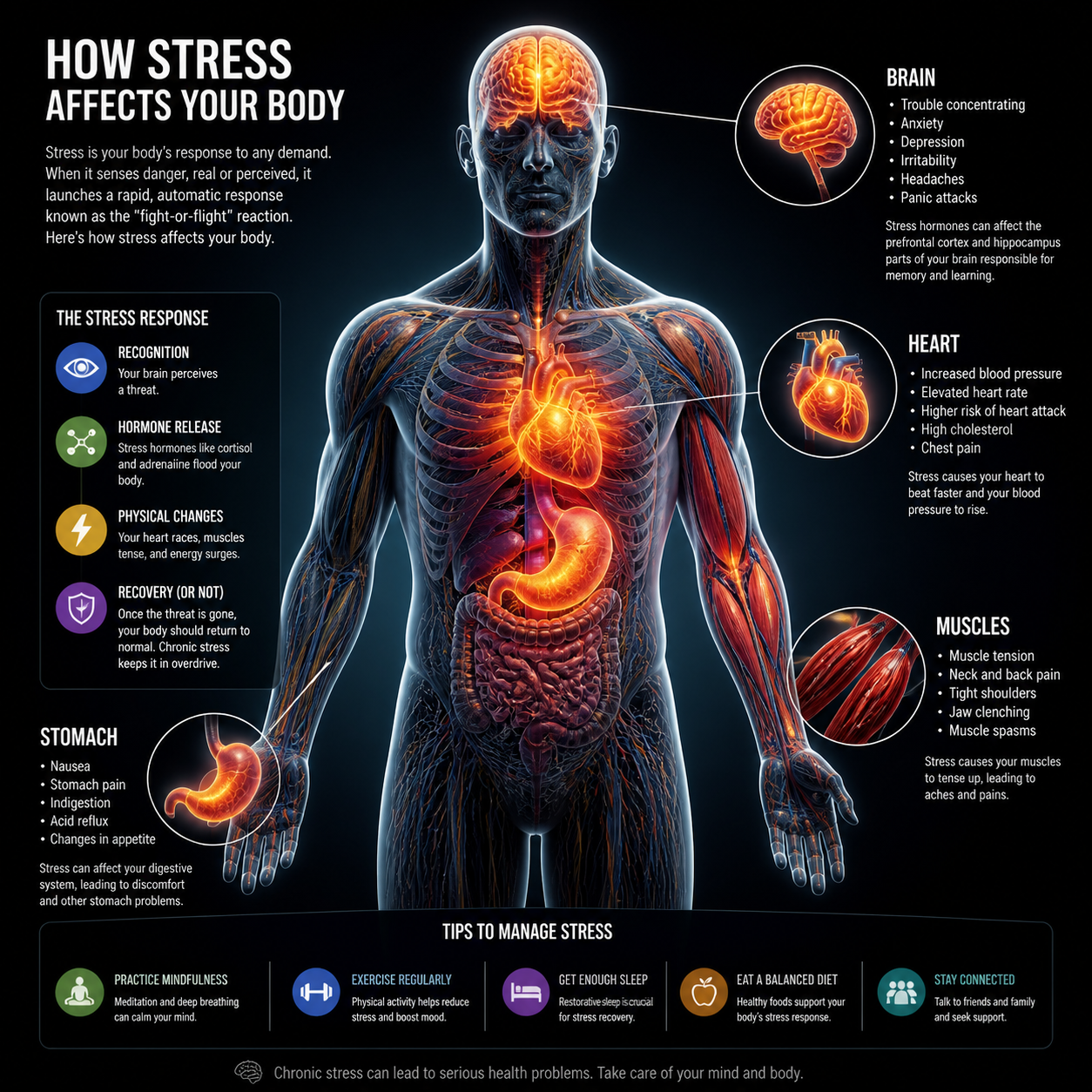 How Stress Affects Your Physical Health: What Your Body Is Telling You